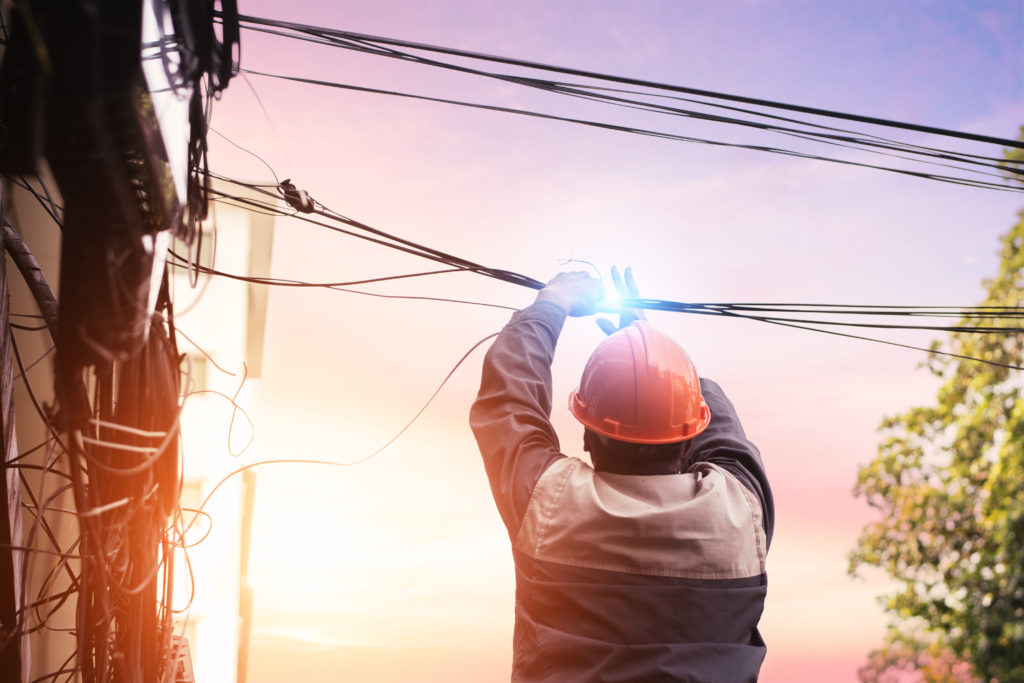 electrocution accident during a construction project